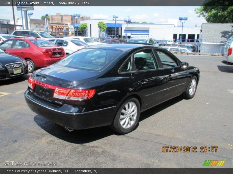 Ebony Black / Black 2006 Hyundai Azera Limited