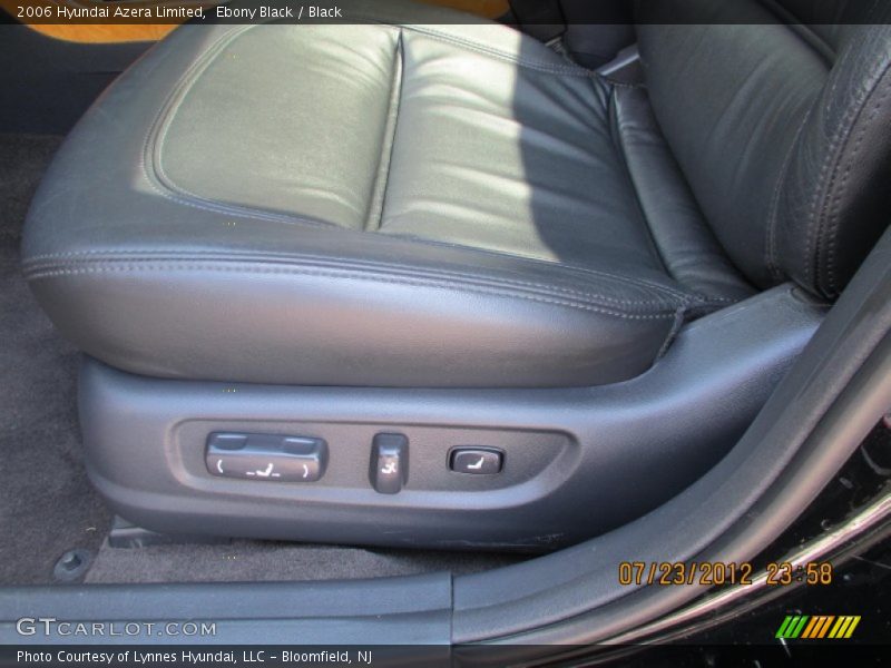 Ebony Black / Black 2006 Hyundai Azera Limited