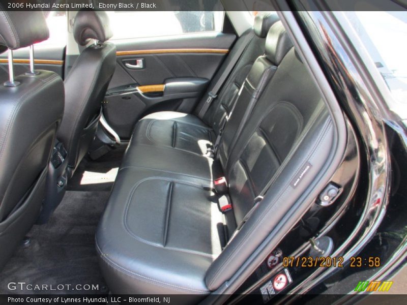 Ebony Black / Black 2006 Hyundai Azera Limited