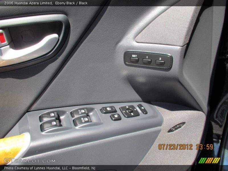 Ebony Black / Black 2006 Hyundai Azera Limited