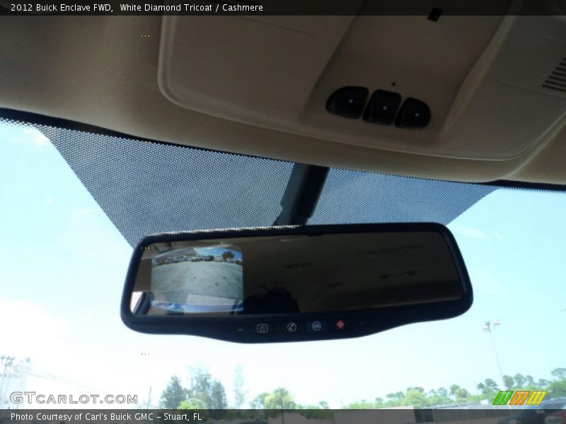 White Diamond Tricoat / Cashmere 2012 Buick Enclave FWD
