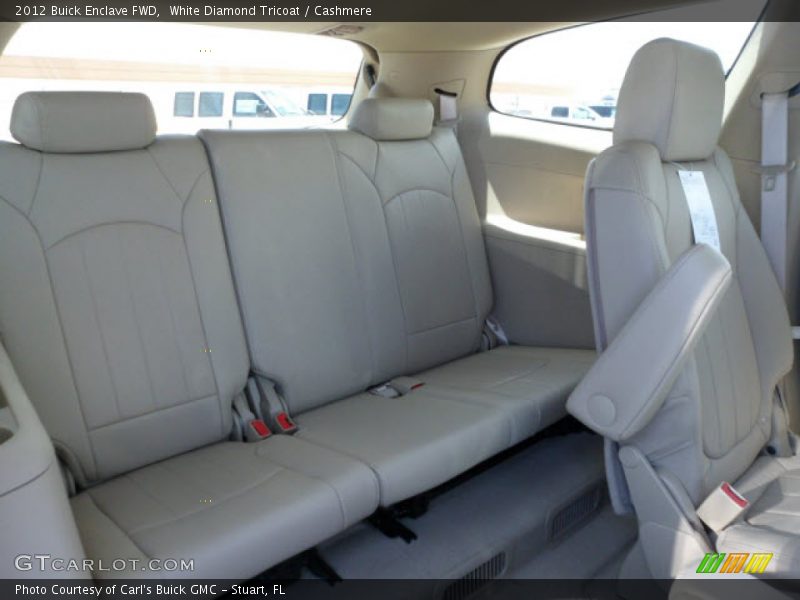 White Diamond Tricoat / Cashmere 2012 Buick Enclave FWD