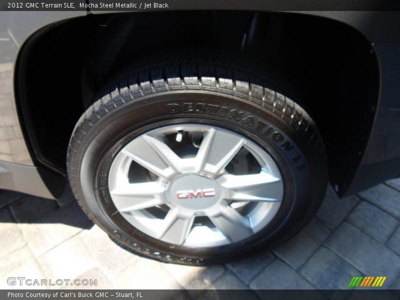 Mocha Steel Metallic / Jet Black 2012 GMC Terrain SLE