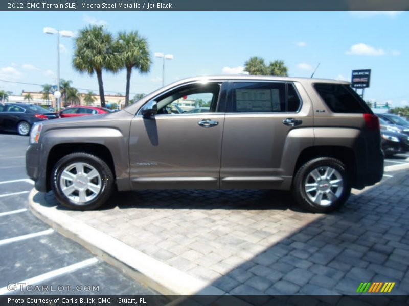 Mocha Steel Metallic / Jet Black 2012 GMC Terrain SLE