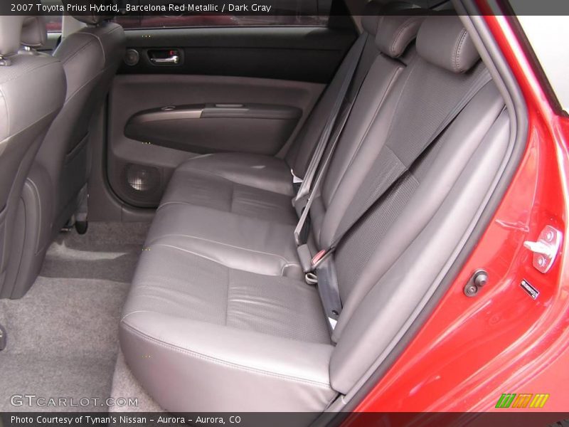 Barcelona Red Metallic / Dark Gray 2007 Toyota Prius Hybrid