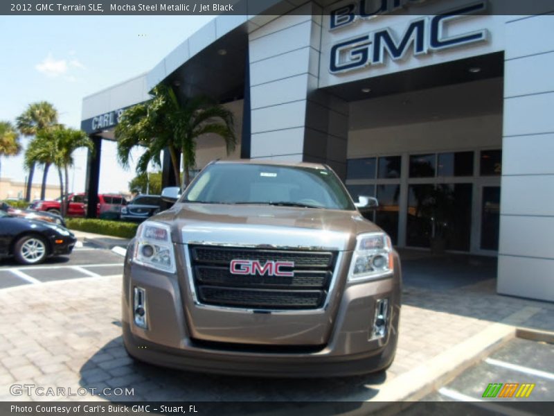 Mocha Steel Metallic / Jet Black 2012 GMC Terrain SLE