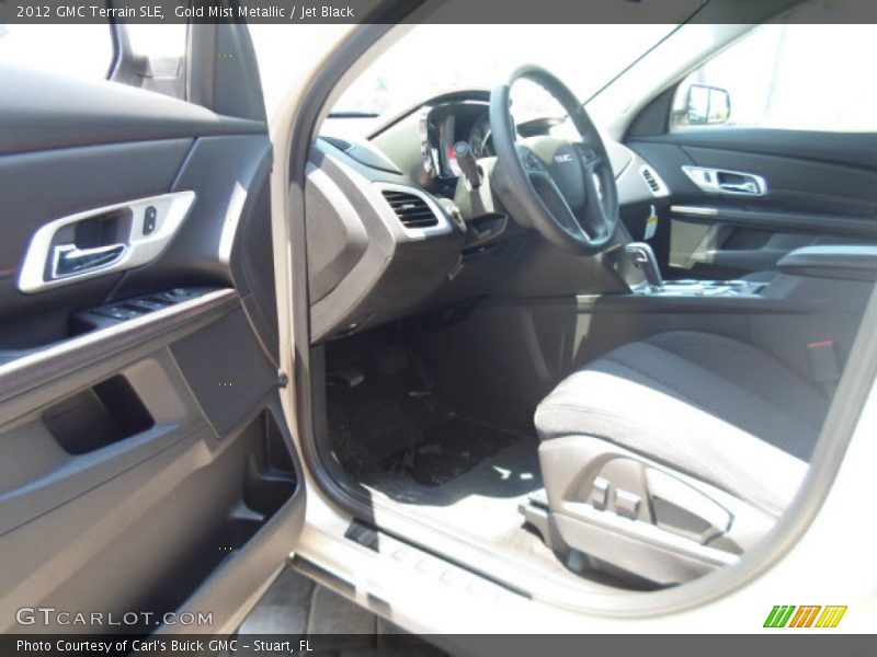 Gold Mist Metallic / Jet Black 2012 GMC Terrain SLE