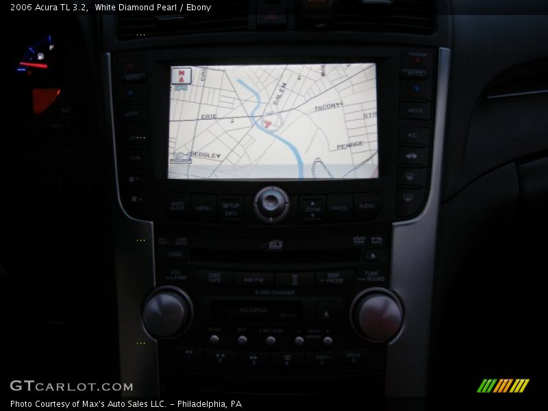 White Diamond Pearl / Ebony 2006 Acura TL 3.2