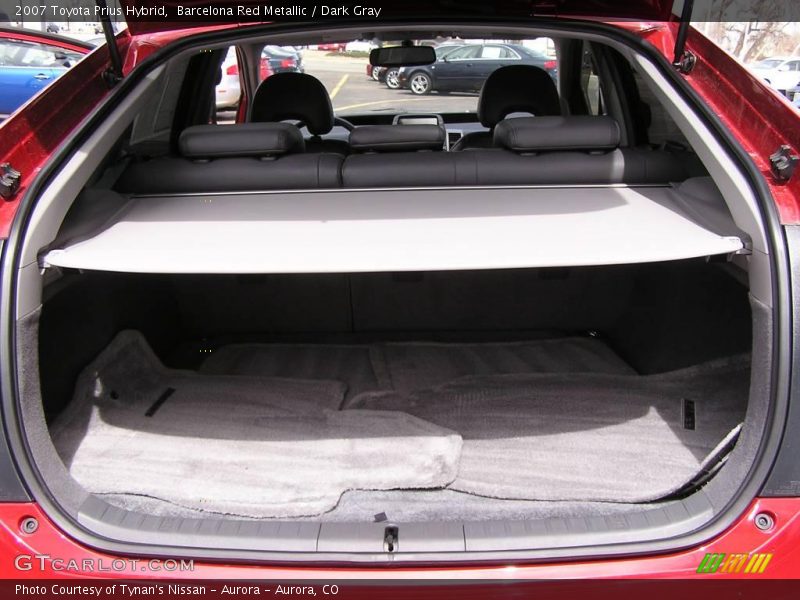 Barcelona Red Metallic / Dark Gray 2007 Toyota Prius Hybrid