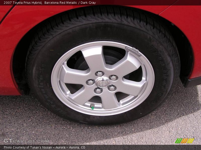 Barcelona Red Metallic / Dark Gray 2007 Toyota Prius Hybrid