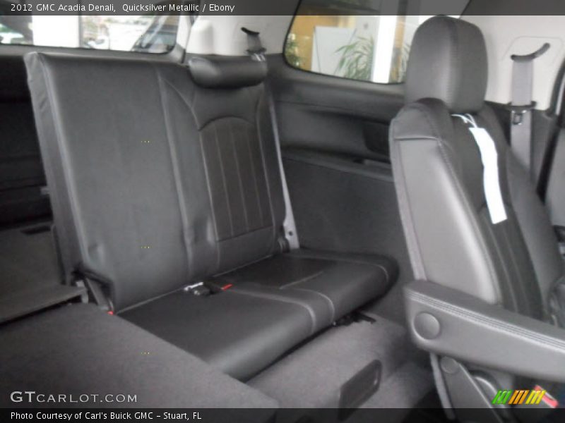 Quicksilver Metallic / Ebony 2012 GMC Acadia Denali