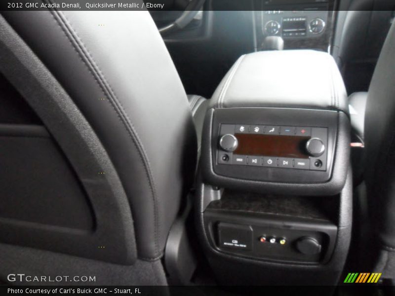 Quicksilver Metallic / Ebony 2012 GMC Acadia Denali
