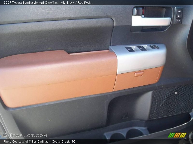 Black / Red Rock 2007 Toyota Tundra Limited CrewMax 4x4