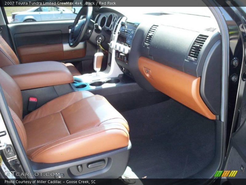 Black / Red Rock 2007 Toyota Tundra Limited CrewMax 4x4