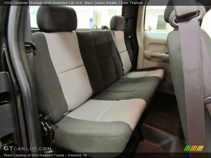 Black Granite Metallic / Dark Titanium 2009 Chevrolet Silverado 1500 Extended Cab 4x4