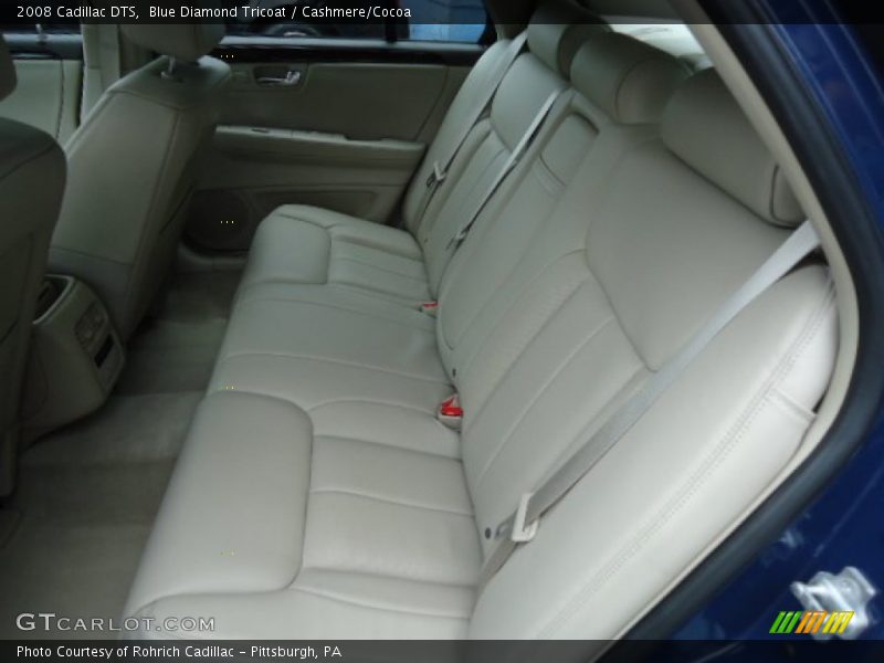 Blue Diamond Tricoat / Cashmere/Cocoa 2008 Cadillac DTS