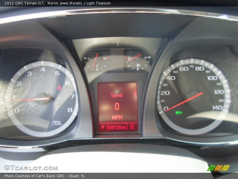 Merlot Jewel Metallic / Light Titanium 2012 GMC Terrain SLT