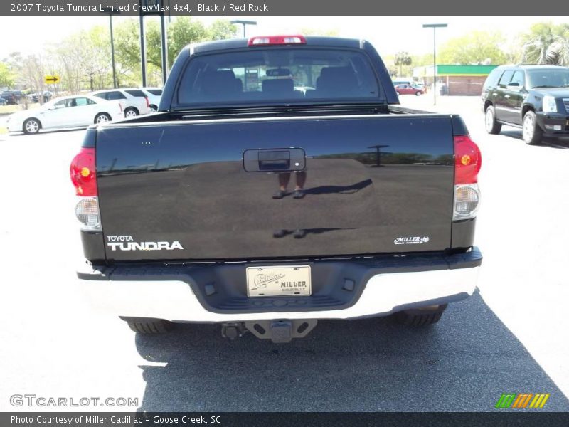 Black / Red Rock 2007 Toyota Tundra Limited CrewMax 4x4