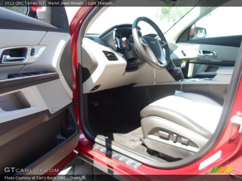 Merlot Jewel Metallic / Light Titanium 2012 GMC Terrain SLT