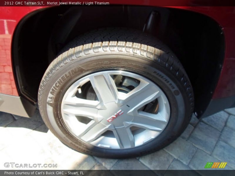 Merlot Jewel Metallic / Light Titanium 2012 GMC Terrain SLT