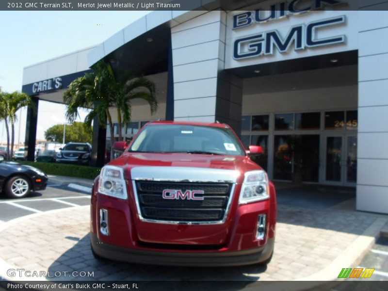 Merlot Jewel Metallic / Light Titanium 2012 GMC Terrain SLT