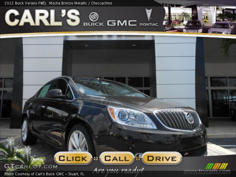 Mocha Bronze Metallic / Choccachino 2012 Buick Verano FWD