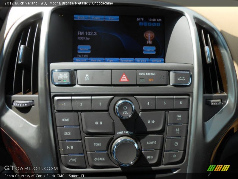 Controls of 2012 Verano FWD