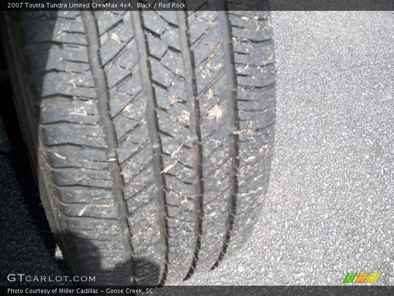 Black / Red Rock 2007 Toyota Tundra Limited CrewMax 4x4