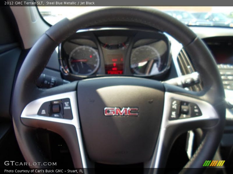 Steel Blue Metallic / Jet Black 2012 GMC Terrain SLT
