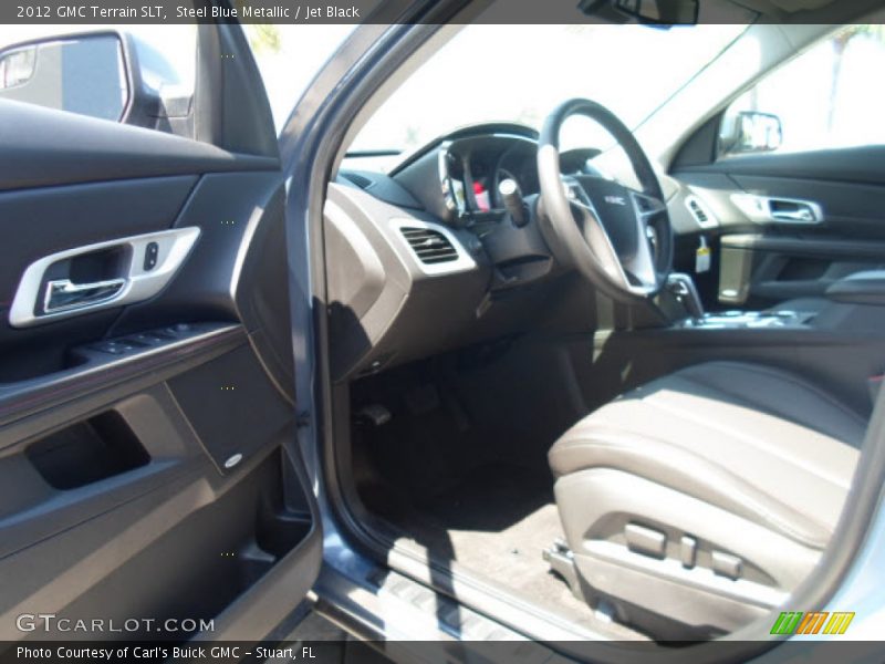 Steel Blue Metallic / Jet Black 2012 GMC Terrain SLT
