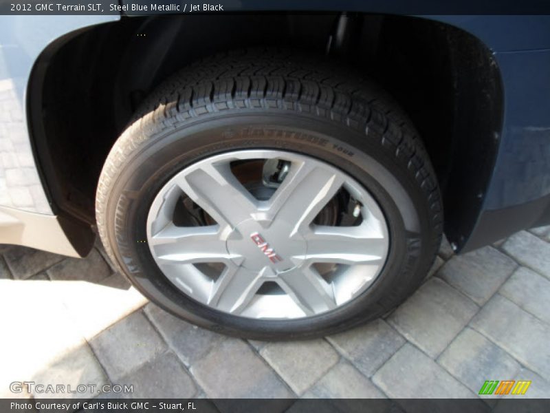 Steel Blue Metallic / Jet Black 2012 GMC Terrain SLT