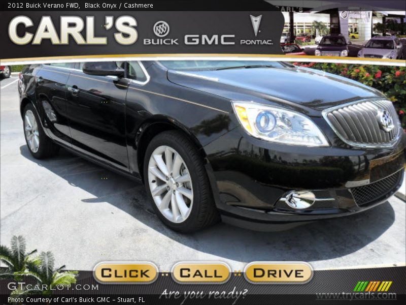Black Onyx / Cashmere 2012 Buick Verano FWD