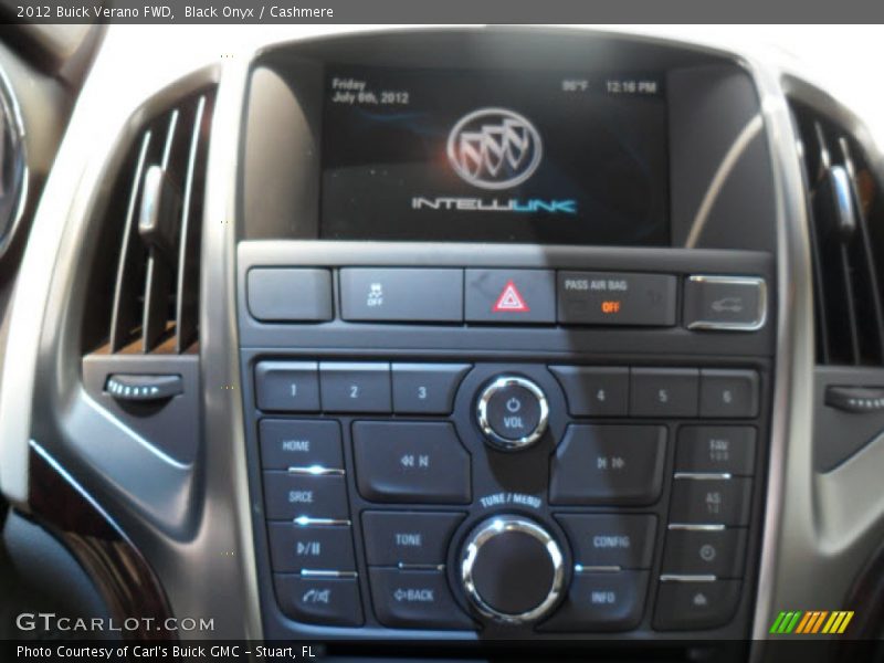 Black Onyx / Cashmere 2012 Buick Verano FWD