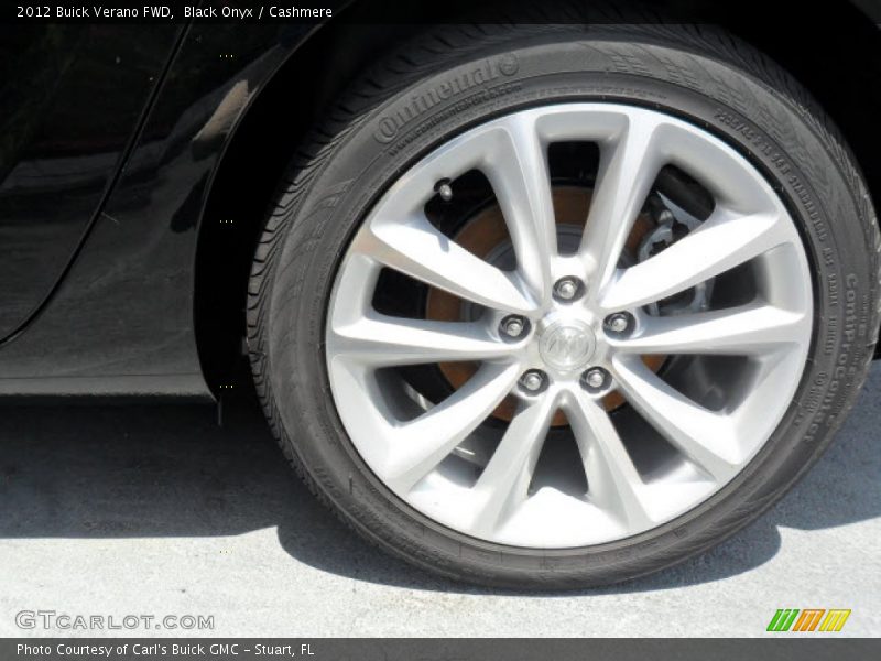 Black Onyx / Cashmere 2012 Buick Verano FWD
