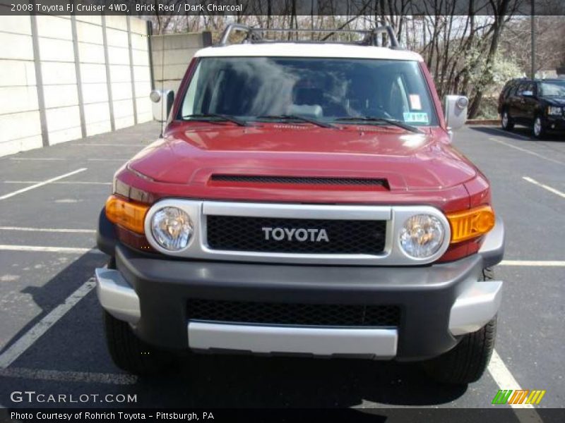 Brick Red / Dark Charcoal 2008 Toyota FJ Cruiser 4WD