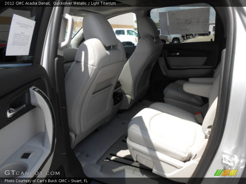 Quicksilver Metallic / Light Titanium 2012 GMC Acadia Denali
