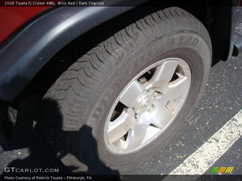 Brick Red / Dark Charcoal 2008 Toyota FJ Cruiser 4WD