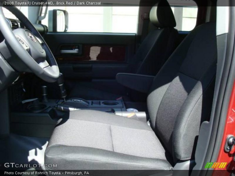 Brick Red / Dark Charcoal 2008 Toyota FJ Cruiser 4WD