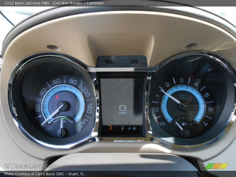 Gold Mist Metallic / Cashmere 2012 Buick LaCrosse FWD