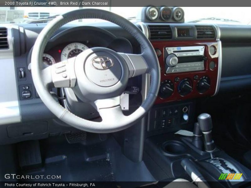 Brick Red / Dark Charcoal 2008 Toyota FJ Cruiser 4WD