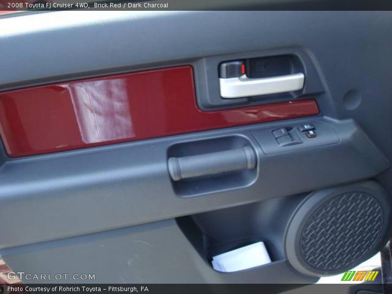 Brick Red / Dark Charcoal 2008 Toyota FJ Cruiser 4WD