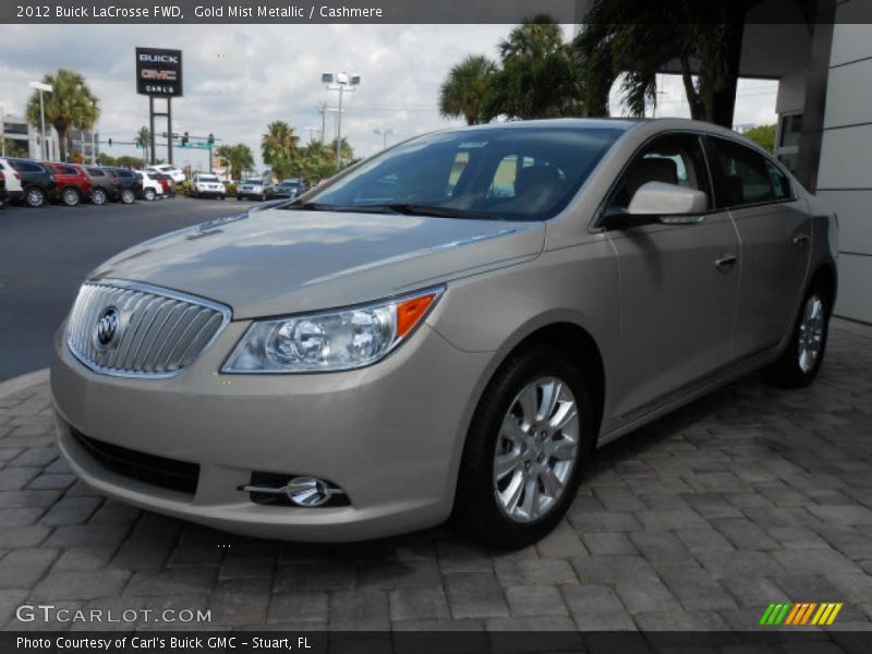 Gold Mist Metallic / Cashmere 2012 Buick LaCrosse FWD