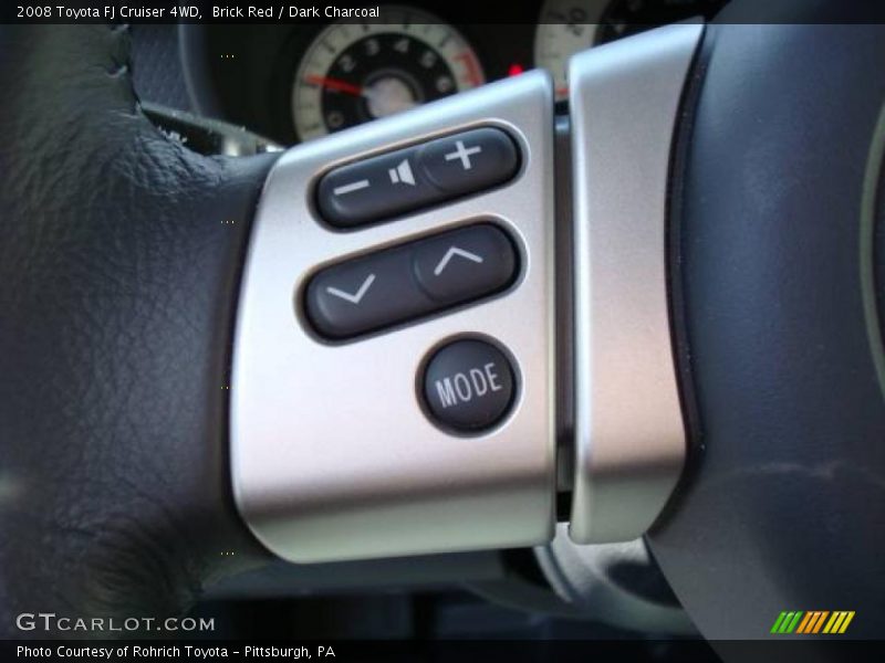 Brick Red / Dark Charcoal 2008 Toyota FJ Cruiser 4WD