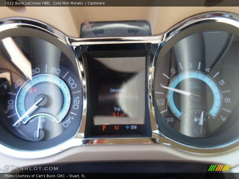 Gold Mist Metallic / Cashmere 2012 Buick LaCrosse FWD