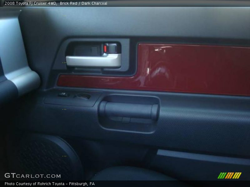 Brick Red / Dark Charcoal 2008 Toyota FJ Cruiser 4WD