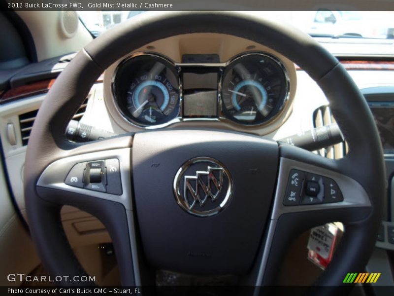 Gold Mist Metallic / Cashmere 2012 Buick LaCrosse FWD