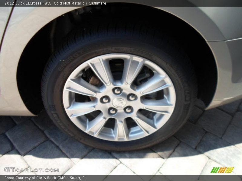 Gold Mist Metallic / Cashmere 2012 Buick LaCrosse FWD