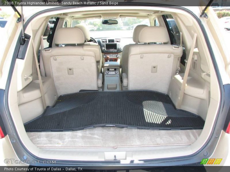 Sandy Beach Metallic / Sand Beige 2008 Toyota Highlander Limited