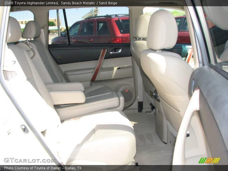 Sandy Beach Metallic / Sand Beige 2008 Toyota Highlander Limited