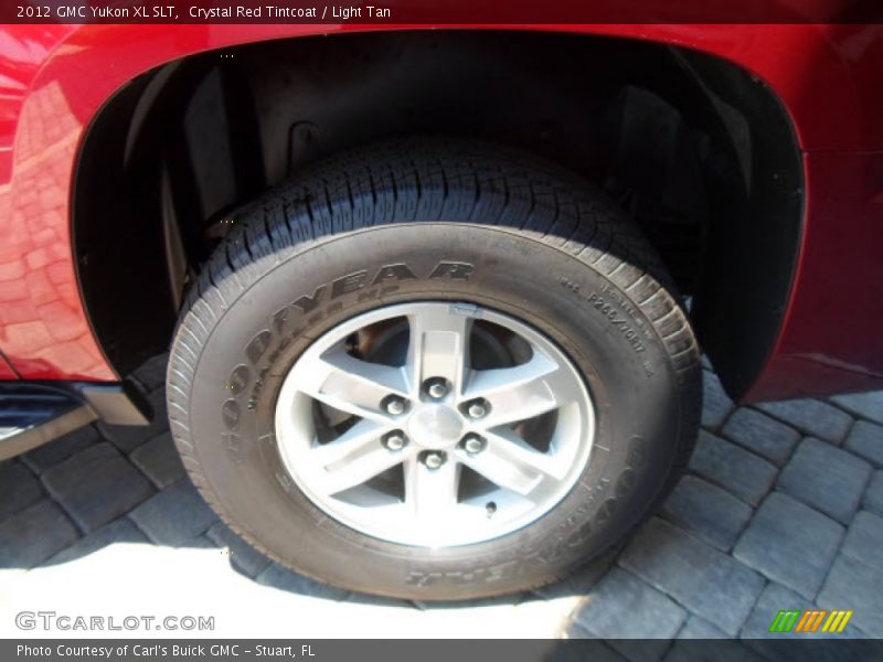 Crystal Red Tintcoat / Light Tan 2012 GMC Yukon XL SLT